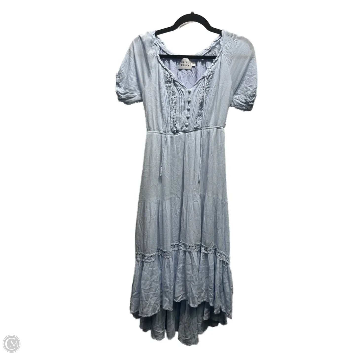 Dress Casual Midi By Hello Molly In Blue, Size: S