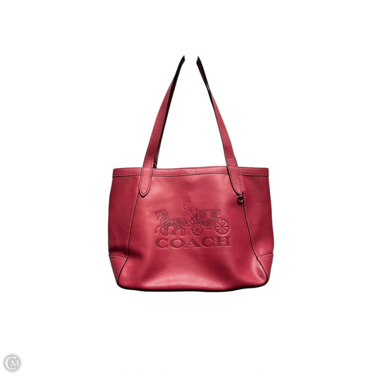 Tote Designer By Coach, Size: Large