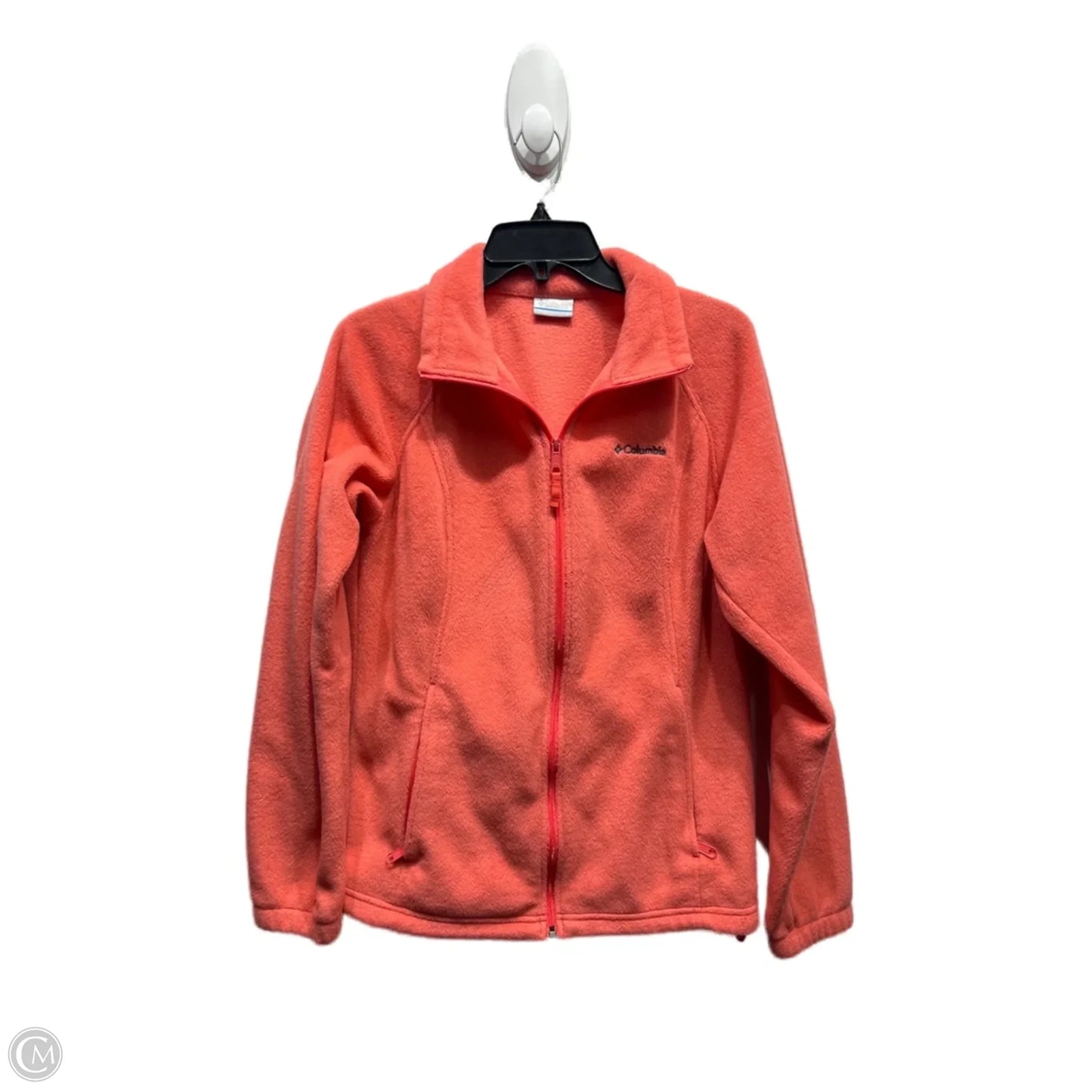Jacket Fleece By Columbia In Orange, Size: L