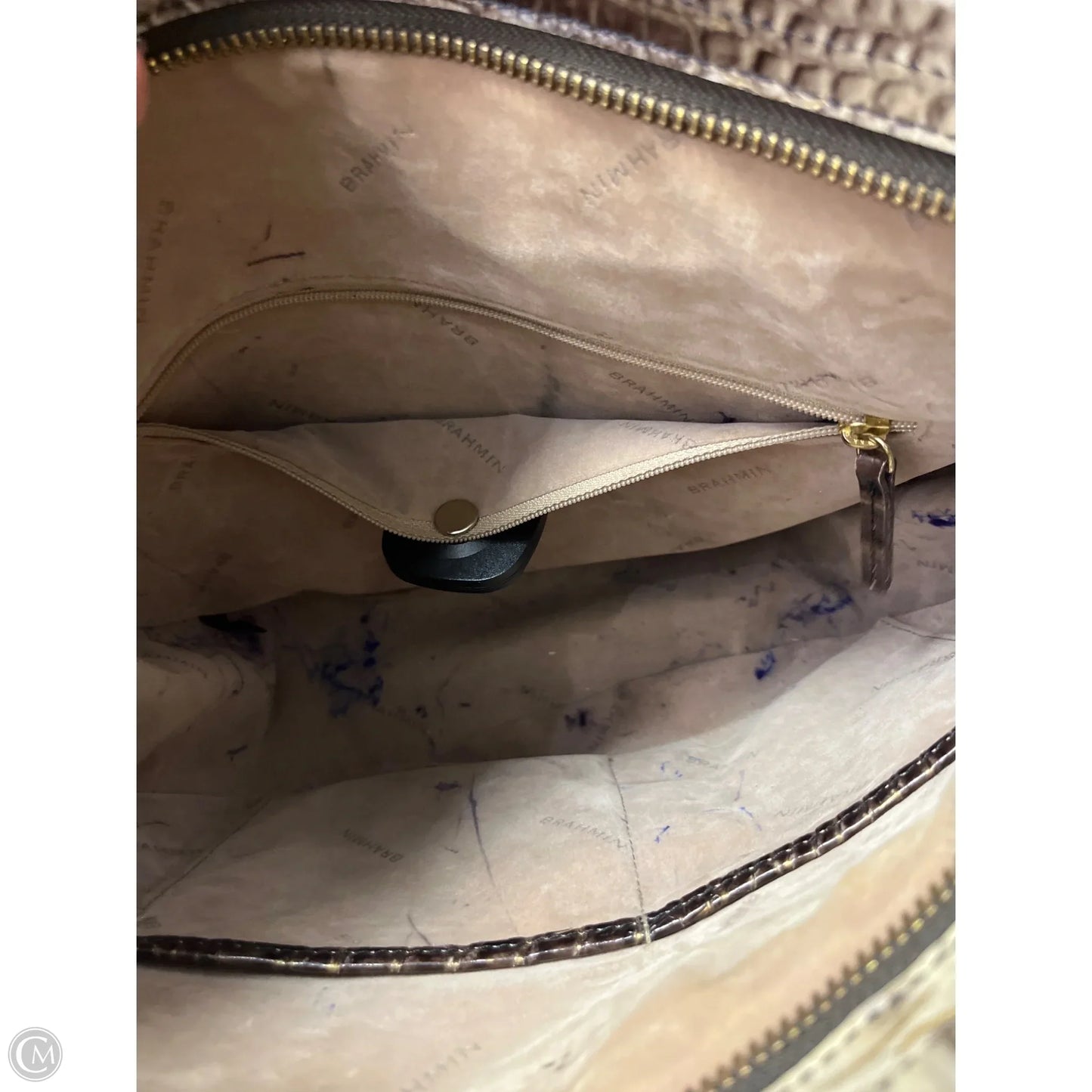 Crossbody Designer By Brahmin, Size: Medium