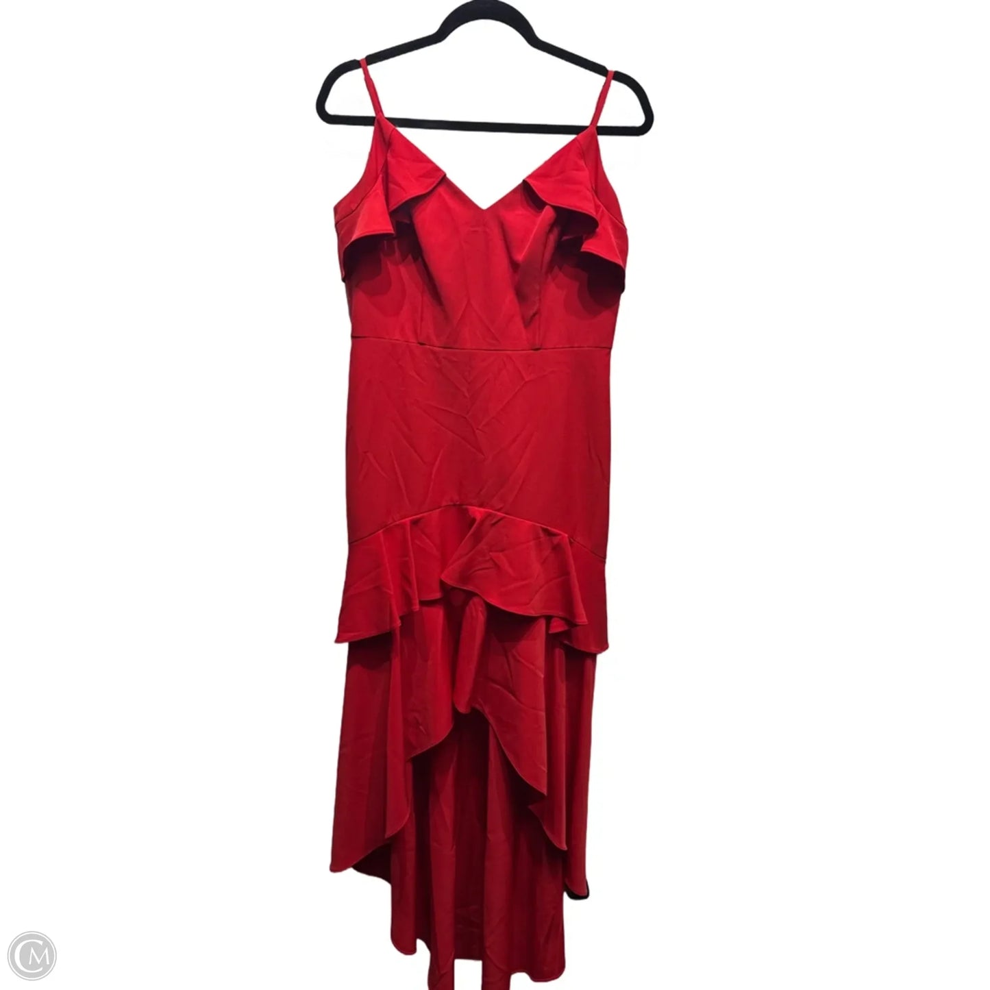 Dress Party Long By aidan In Red, Size: 10