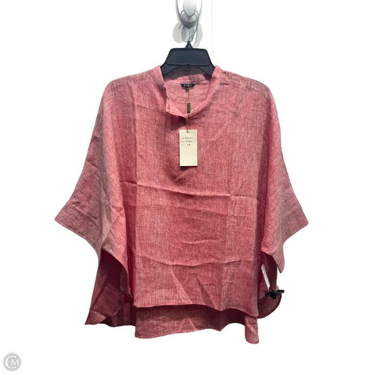 Top Short Sleeve By vivid In Red, Size: 1x