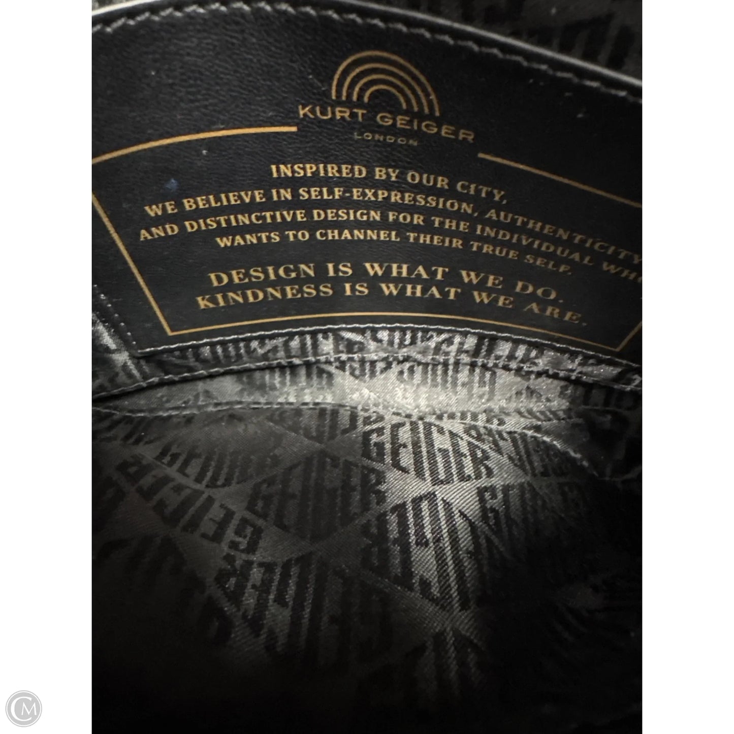 Handbag Designer By Kurt Geiger, Size: Medium