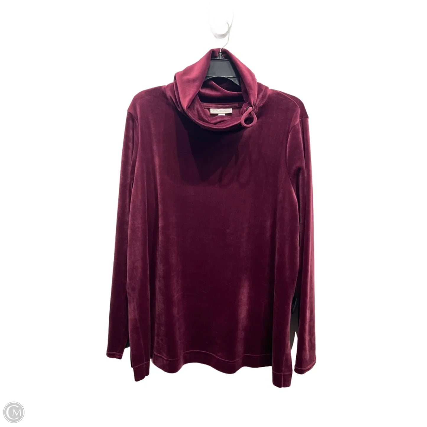 Sweater By Dana Buchman In Red, Size: Xl