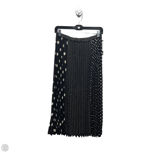 Skirt Maxi By Anne Klein In Black & White, Size: Sp