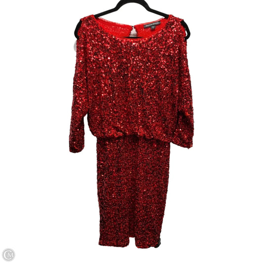 Dress Party Short By Boston Proper In Red, Size: 8