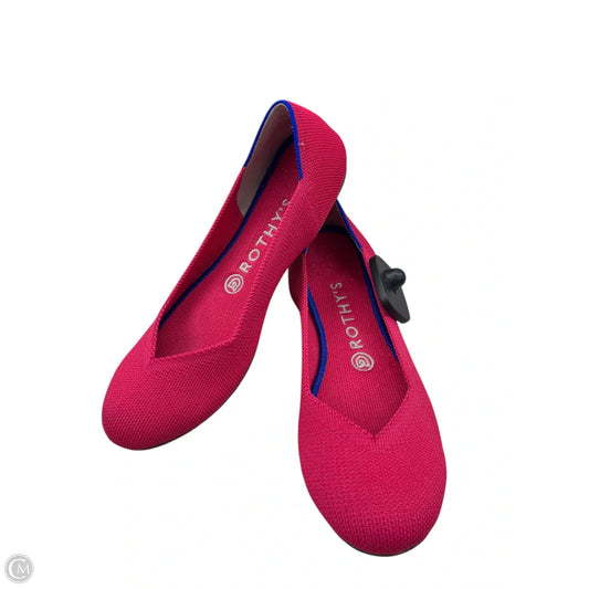 Shoes Flats By Rothys In Pink, Size: 7.5