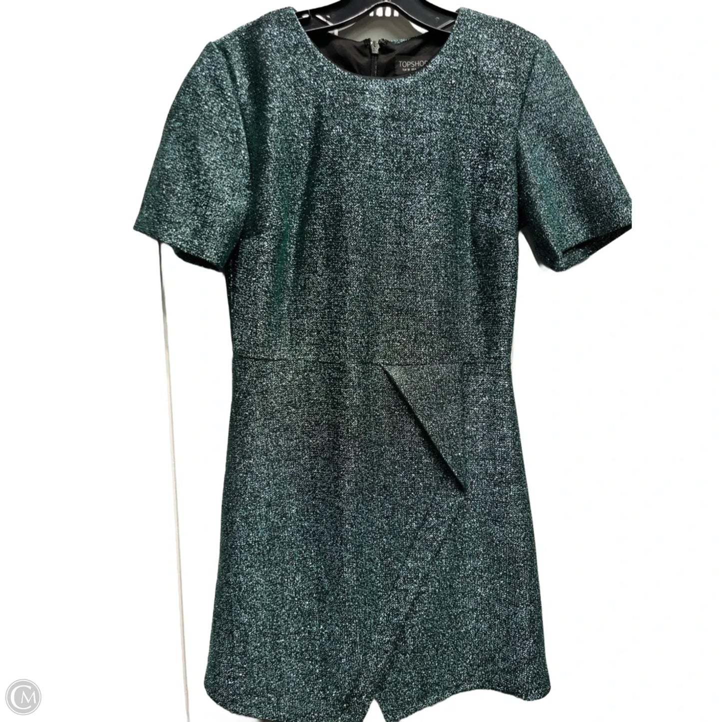 Dress Party Short By Top Shop In Green, Size: 6