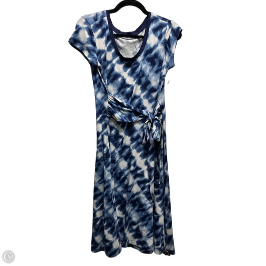 Dress Casual Short By Lands End In Blue & White, Size: Xs