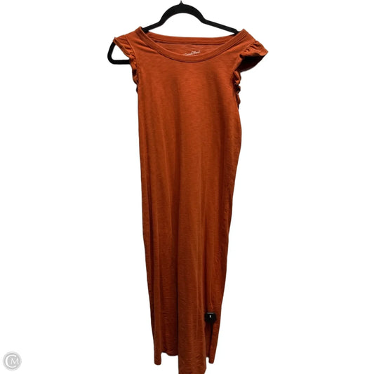 Dress Casual Midi By Universal Thread In Brown, Size: S