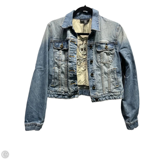 Jacket Denim By Inc In Blue Denim, Size: L
