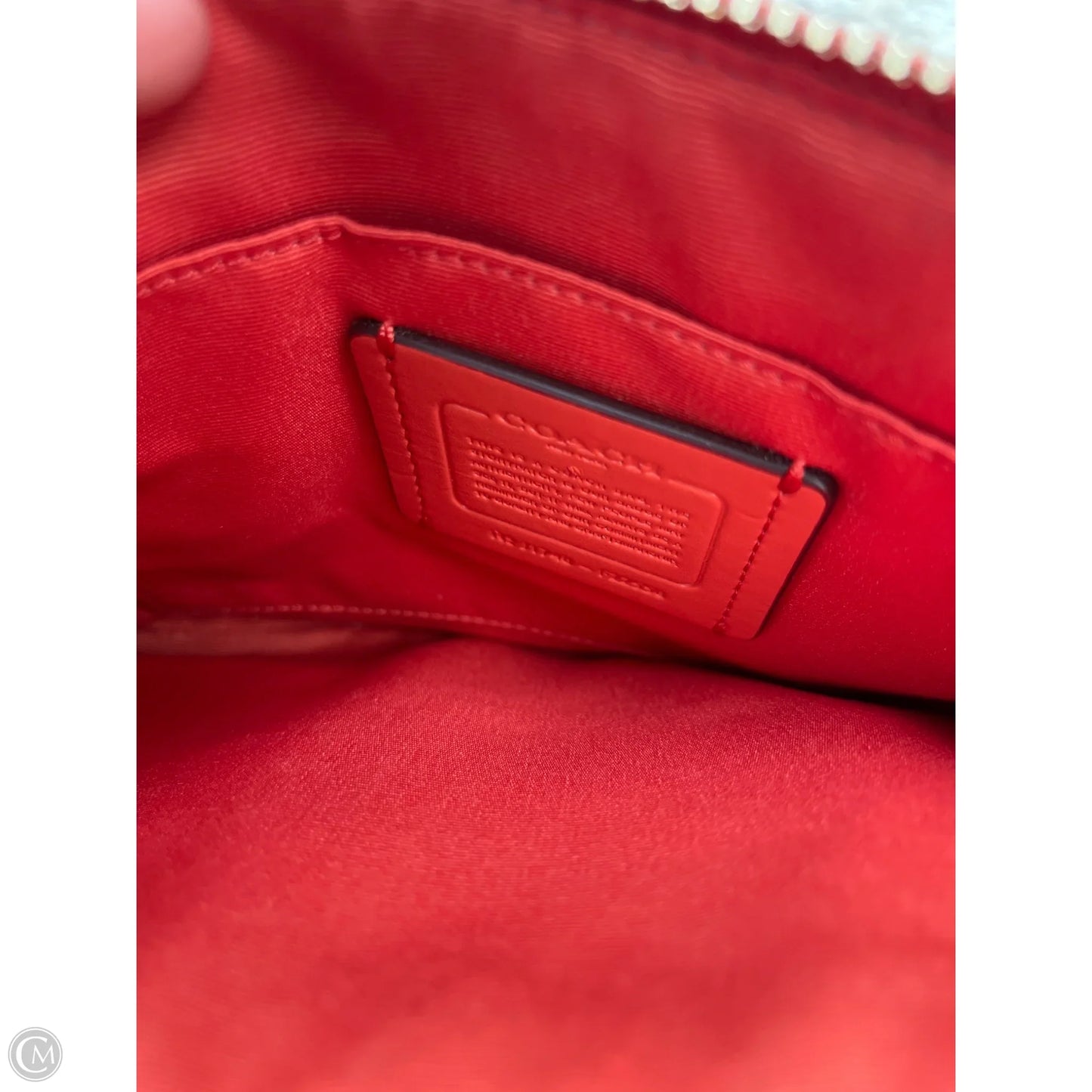 Crossbody Designer By Coach, Size: Medium