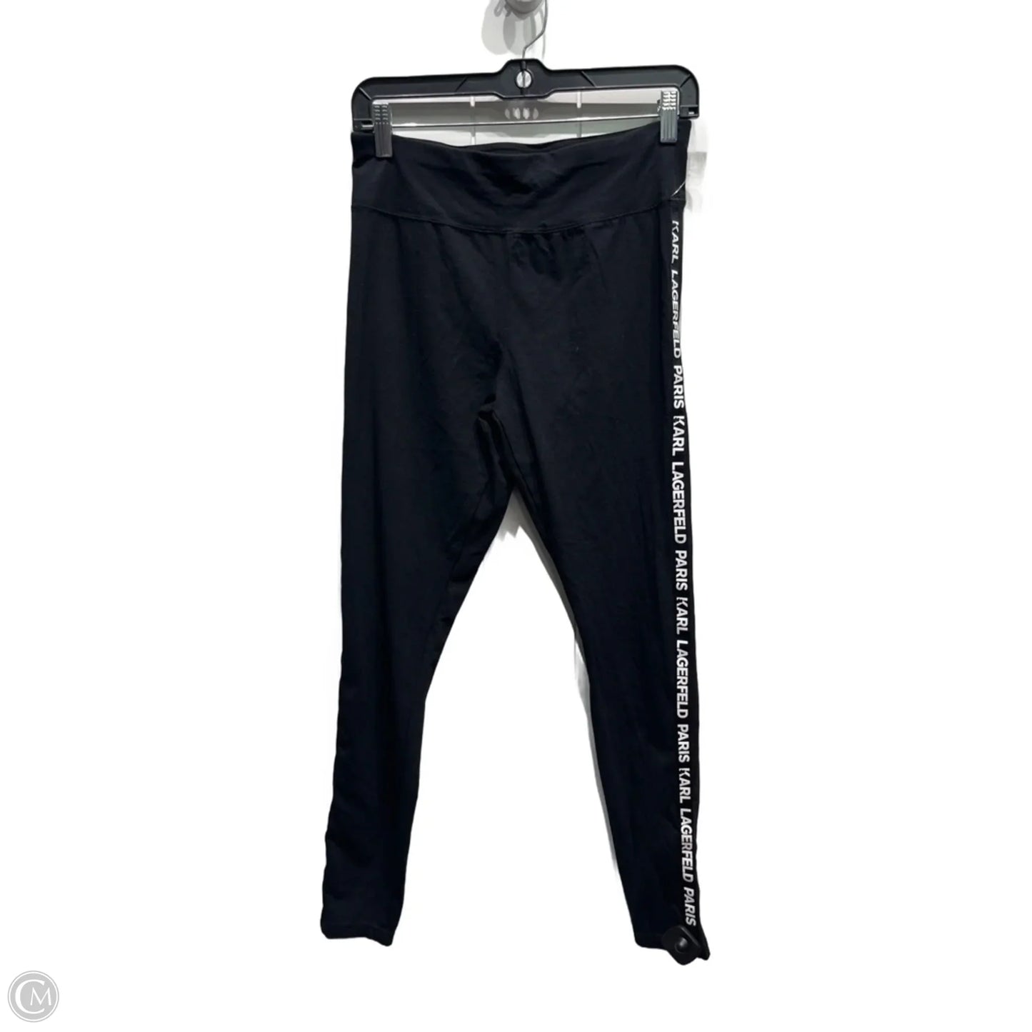 Pantyhose Designer By Karl Lagerfeld In Black & White, Size: S