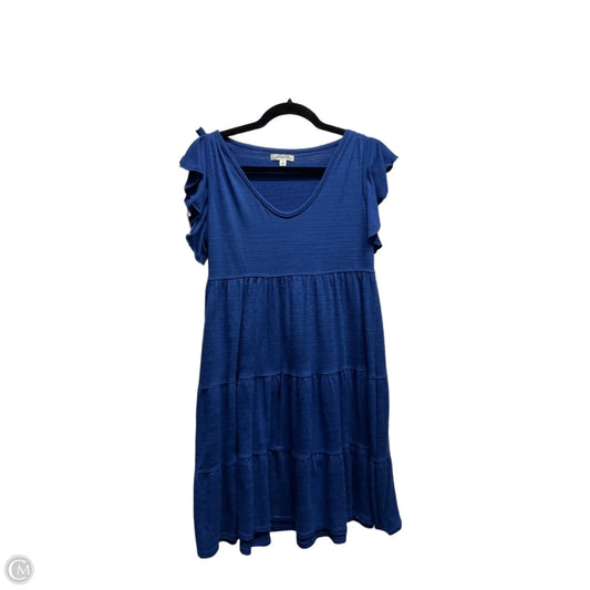 Dress Casual Short By Max Studio In Blue, Size: S