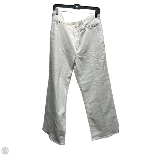 Pants Wide Leg By J. Crew In White Denim, Size: 10