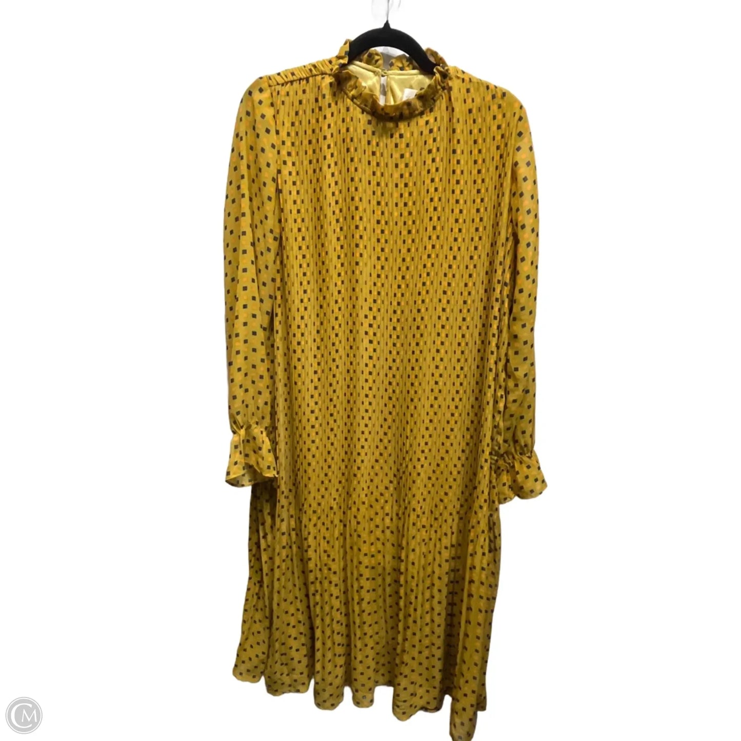 Dress Casual Midi By love & harmony In Blue & Yellow, Size: M