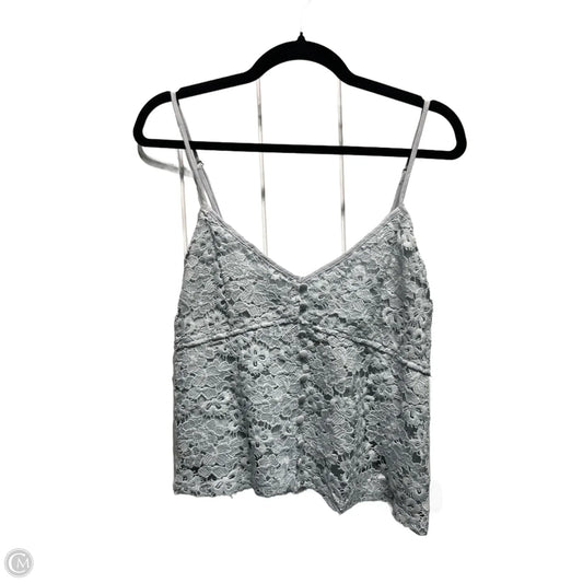 Top Sleeveless By Mi Ami In Blue, Size: L