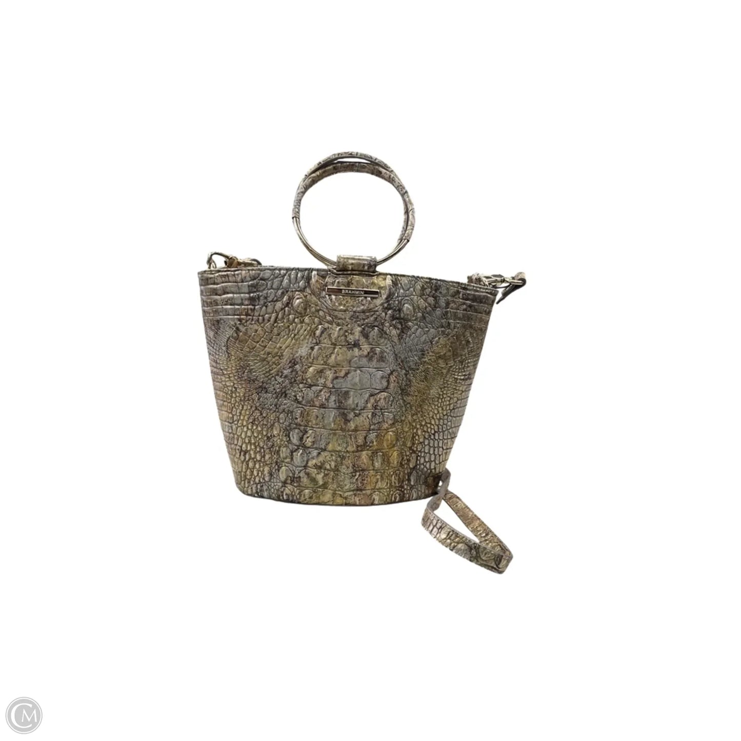 Handbag Designer By Brahmin, Size: Medium