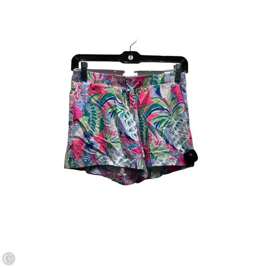 Shorts Designer By Lilly Pulitzer In Green & Pink, Size: Xs