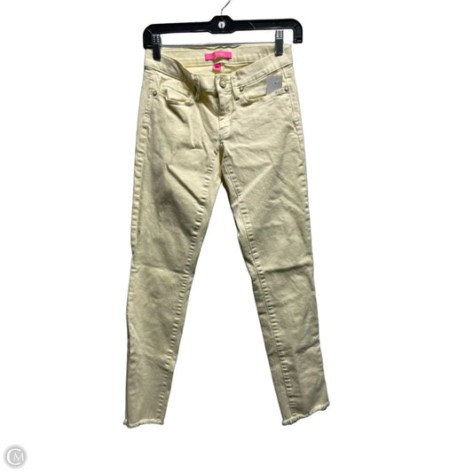 Pants Designer By Lilly Pulitzer In Yellow, Size: 0