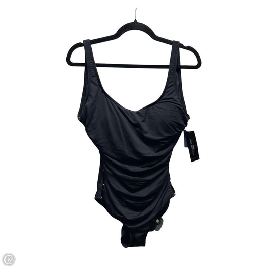 Swimsuit By Carmen Marc Valvo In Black, Size: 12