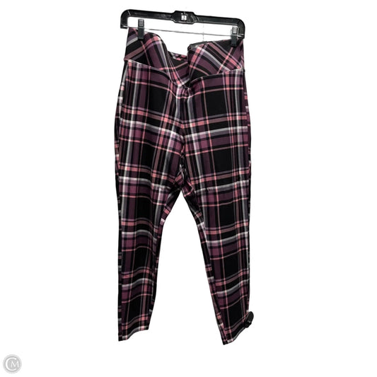 Pants Leggings By Torrid In Pink & Purple, Size: 1x
