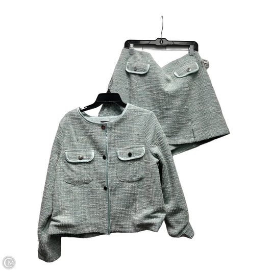 Skort 2pc Set By Isaac Mizrahi In Green, Size: Xl