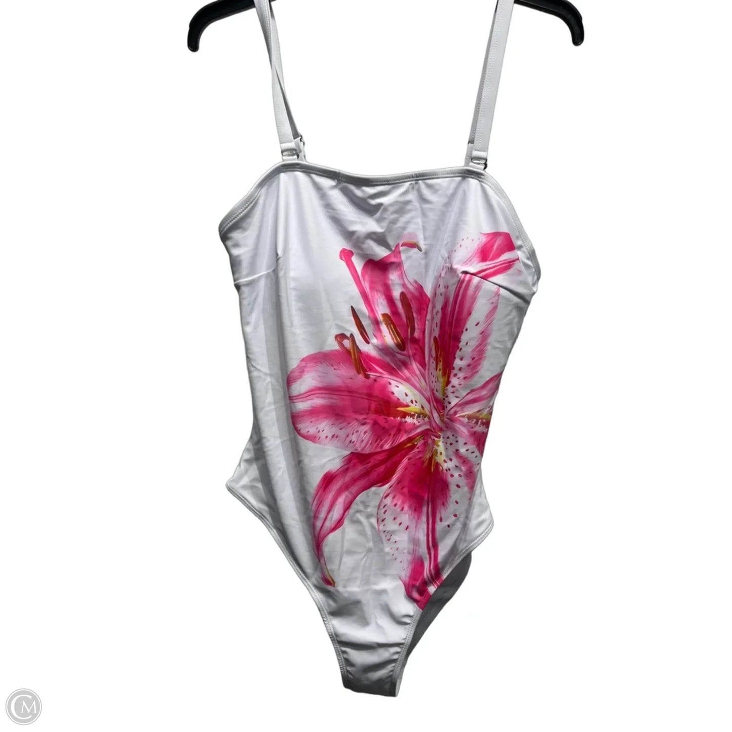 Swimsuit By Shein In Pink & White, Size: 2x