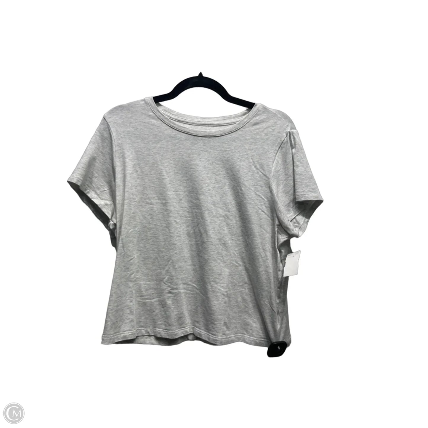 Top Short Sleeve Basic By Old Navy In Grey, Size: Xl