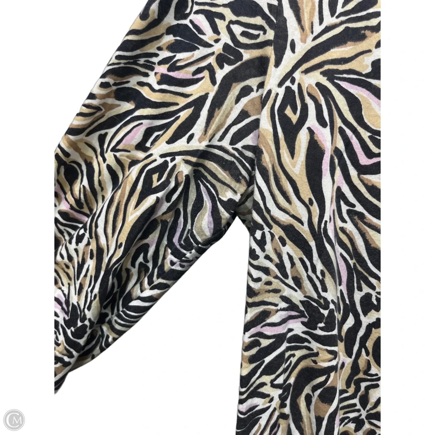Dress Designer By Lilly Pulitzer In Black & Tan, Size: M