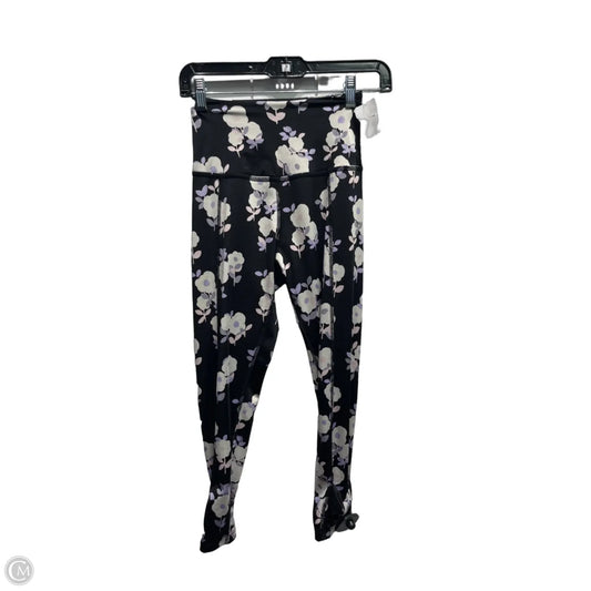 Pants Designer By Kate Spade In Black & Purple, Size: S