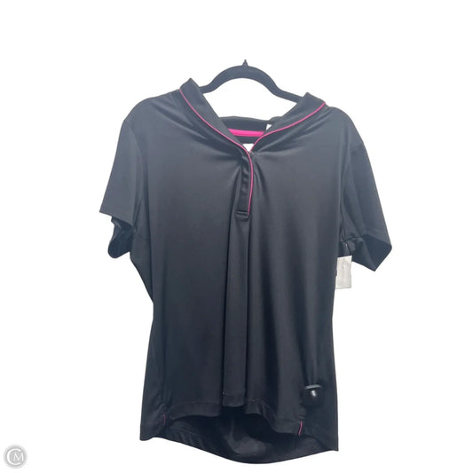 Top Short Sleeve By ep pro tour tech In Black & Pink, Size: Xl