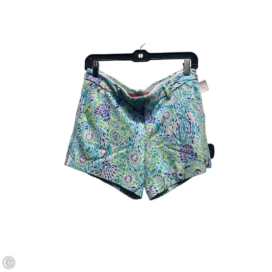 Shorts Designer By Lilly Pulitzer In Blue & Purple, Size: 4