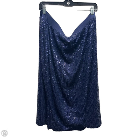 Skirt Mini & Short By Susan Graver In Blue, Size: Xlp