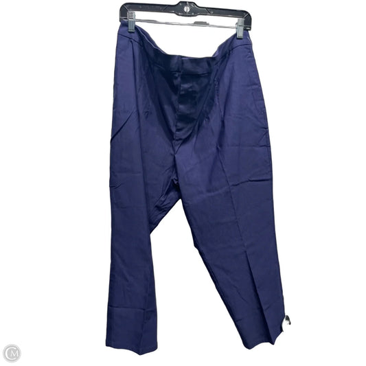 Pants Dress By Joan Rivers In Navy, Size: Xlp
