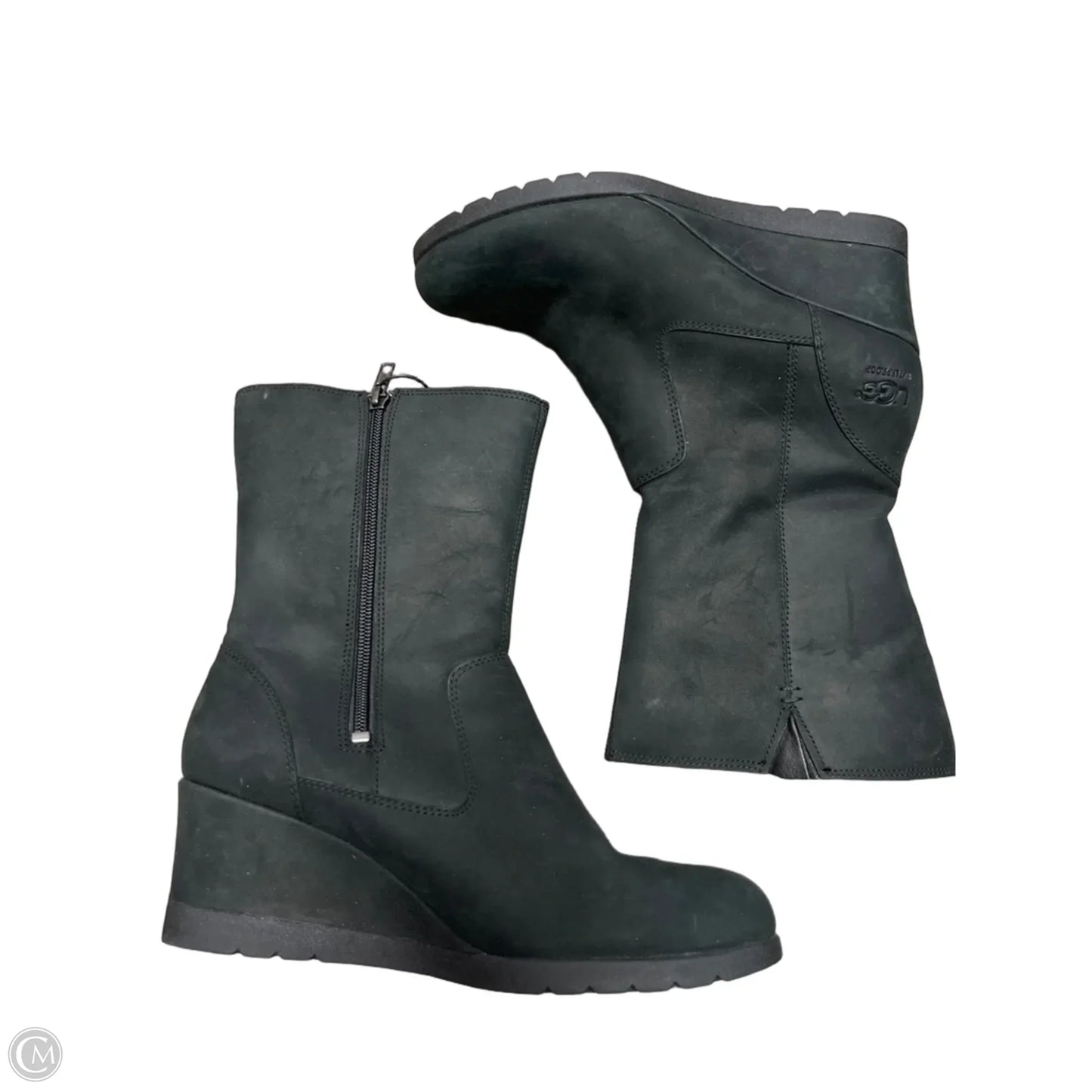 Boots Designer By Ugg In Black, Size: 8