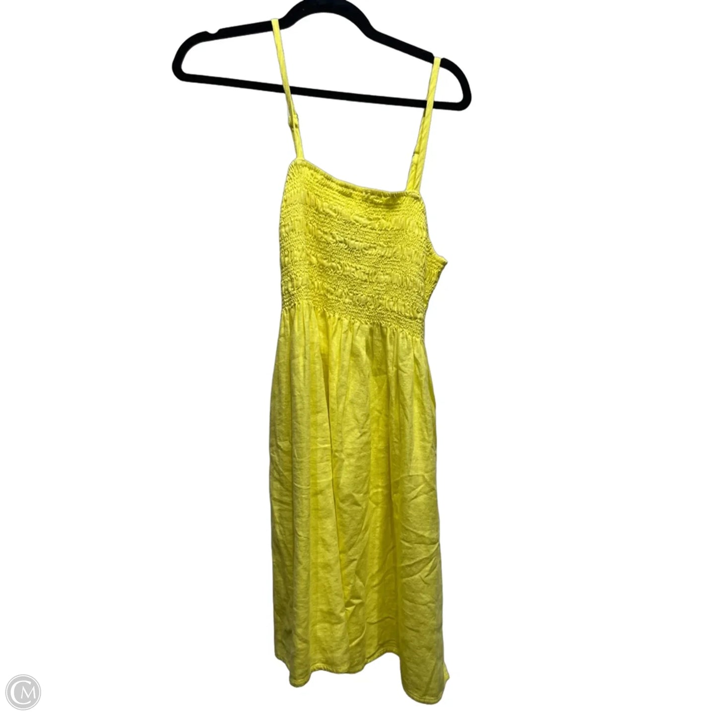 Dress Casual Short By Universal Thread In Yellow, Size: S