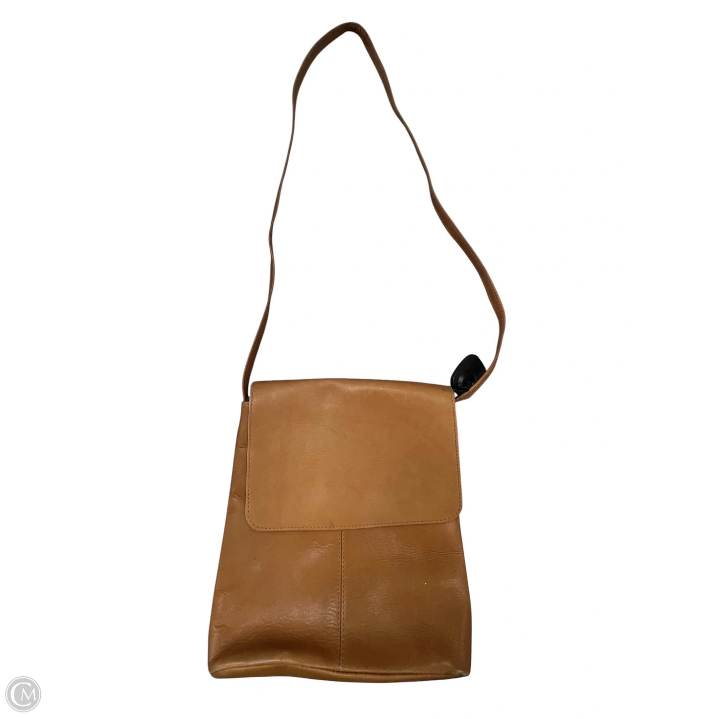Crossbody Leather By Clothes Mentor, Size: Medium