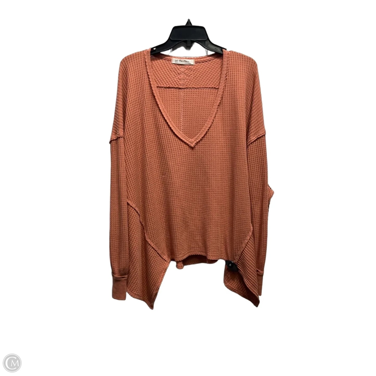 Top Long Sleeve By We The Free In Orange, Size: M