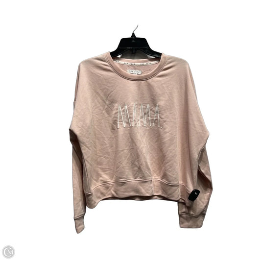 Top Long Sleeve By Rae Dunn In Pink, Size: L