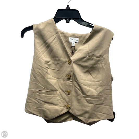 Vest Other By The Drop In Tan, Size: M