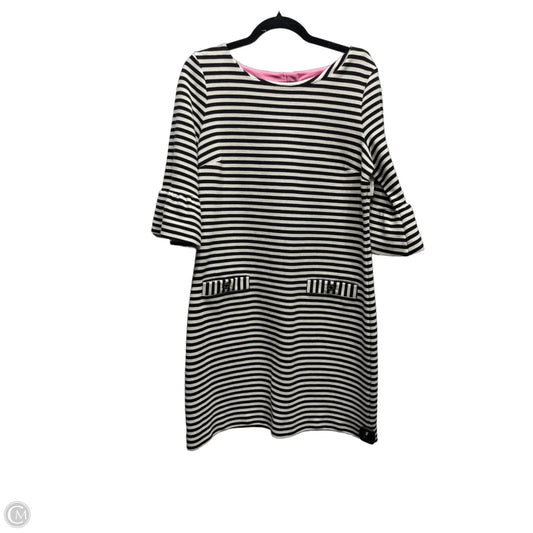 Dress Designer By Lilly Pulitzer In Black & White, Size: L