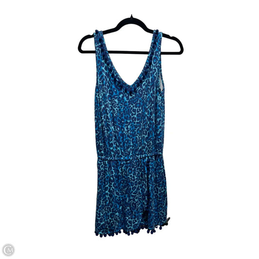 Romper Designer By Lilly Pulitzer In Blue, Size: Xs