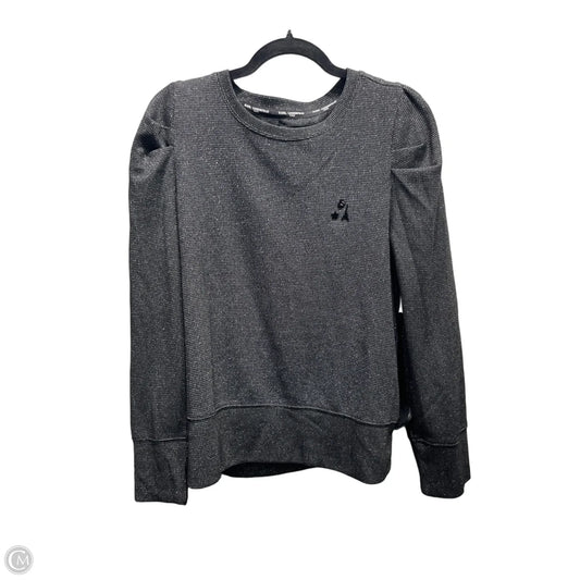 Top Long Sleeve Designer By Karl Lagerfeld In Black, Size: L