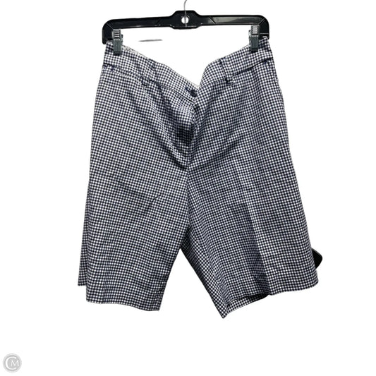 Shorts By Talbots In Blue & White, Size: 14