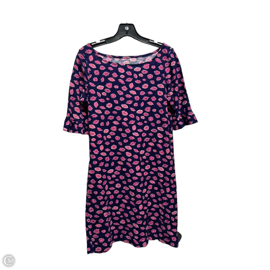 Dress Designer By Lilly Pulitzer In Blue & Pink, Size: S