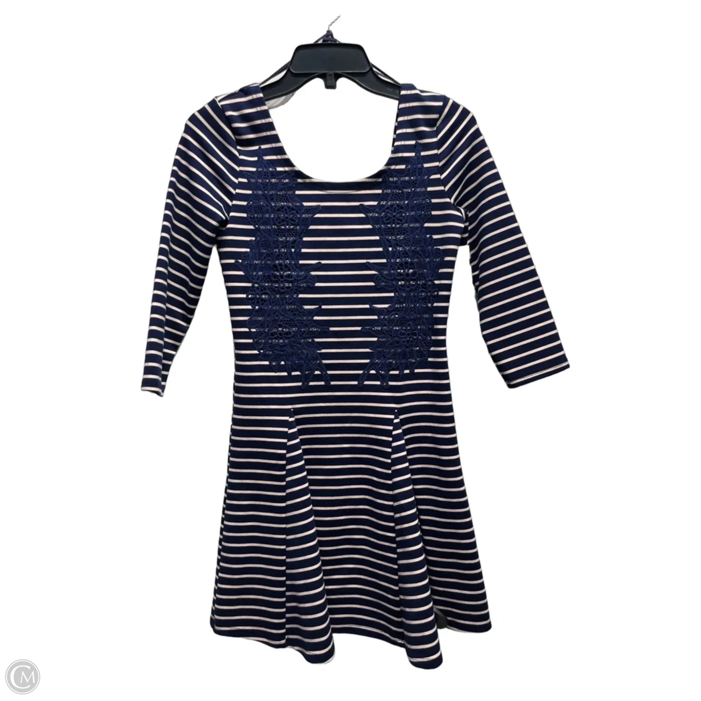 Dress Casual Short By Free People In Blue & Pink, Size: Xs