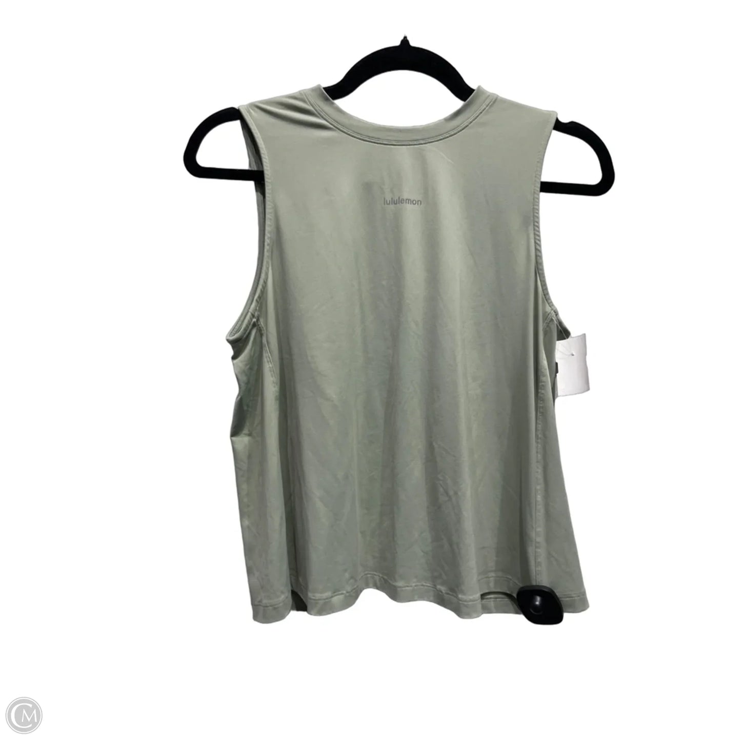 Athletic Tank Top By Lululemon In Green, Size: Xs
