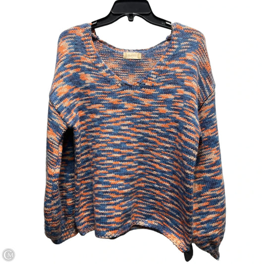 Sweater By Altard State In Blue & Orange, Size: M