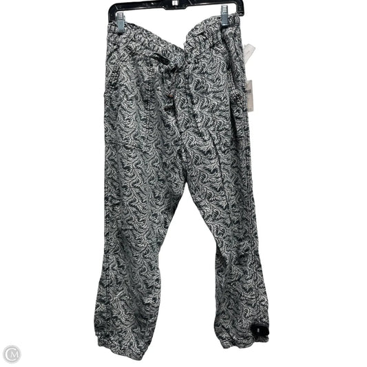 Pants Joggers By Anthropologie In Black & White, Size: L